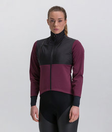 SANTINI chaqueta aislante - VEGA ABSOLUTE - granate/negro