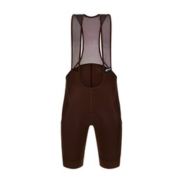 SANTINI pantalones cortos de tirantes - RTR - marrón