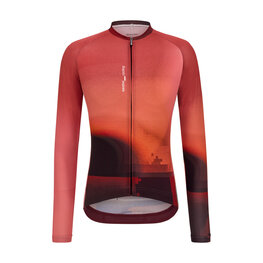 SANTINI maillot de verano de manga larga - LUCE - rojo