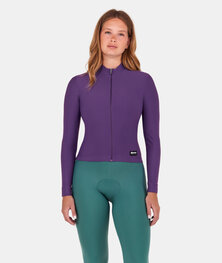 SANTINI maillot de invierno de manga larga - RTR - púrpura