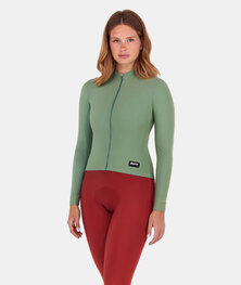 SANTINI maillot de invierno de manga larga - RTR - verde
