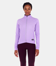 SANTINI maillot de invierno de manga larga - RTR - púrpura