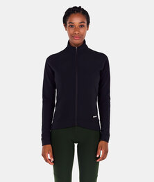 SANTINI maillot de invierno de manga larga - RTR - negro