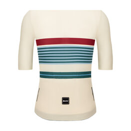 SANTINI jersey de manga corta - BENGAL EVO - marfil