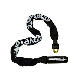KRYPTONITE candado de bicicleta - KEEPER 712 - negro/blanco
