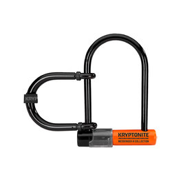 KRYPTONITE candado de bicicleta - EVOLUTION MESSENGER MINI + - naranja/negro