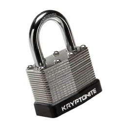 KRYPTONITE candado de bicicleta - LAMINATED STEEL - plateado