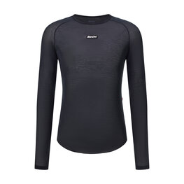 SANTINI camiseta de manga larga - DRY - negro