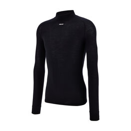 SANTINI camiseta de manga larga - LANA - negro