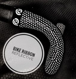BIKERIBBON envuelve - REFLECTIVE - negro