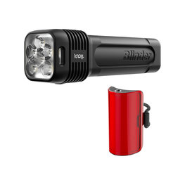 KNOG juego de luces - BLINDER PRO 1300/COBBER MID - negro