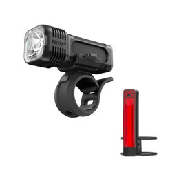 KNOG juego de luces - BLINDER PRO 400/20 - negro/rojo