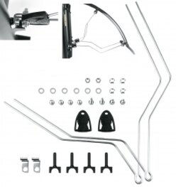 SKS recambio - FRONT WHEEL STAY KIT - plateado