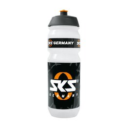 SKS botella de agua - GERMANY LOGO - blanco/negro