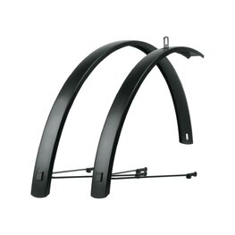 SKS juego de guardabarros - EDGE FULL ALUMINIUM - negro