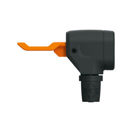 SKS bomba - MULTIVALVE EASY HEAD - negro/naranja