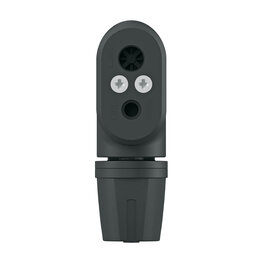SKS bomba - MULTIVALVE EASY HEAD - negro/naranja