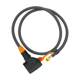 SKS manguera de la bomba - MV EASY - negro/naranja