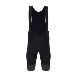 SANTINI pantalones cortos de tirantes - ADAPT SHELL - negro