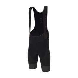 SANTINI pantalones cortos de tirantes - ADAPT SHELL - negro