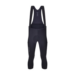 SANTINI Pantalón 3/4 con tirantes - CARGO 2 - negro