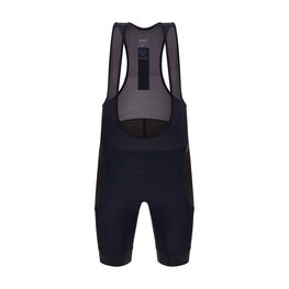 SANTINI pantalones cortos de tirantes - IMPACT - negro