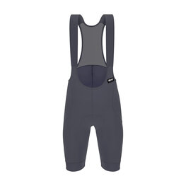 SANTINI pantalones cortos de tirantes - RTR - gris