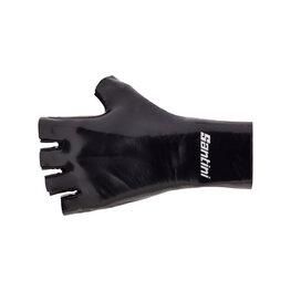 SANTINI guantes de dedos cortos - MADSS AERO - negro