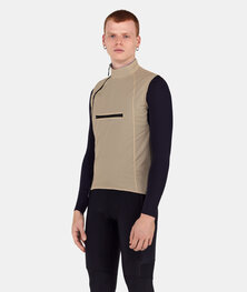SANTINI chaleco - ALPHA INSULATED - marrón