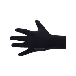 SANTINI guantes de dedos largos - ALDO - negro