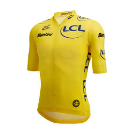SANTINI jersey de manga corta - TDF LEADER - amarillo