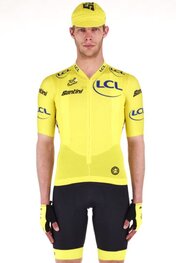 SANTINI jersey de manga corta - TDF LEADER - amarillo