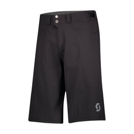 SCOTT pantalones cortos sin tirantes - TRAIL FLOW W/PAD - negro