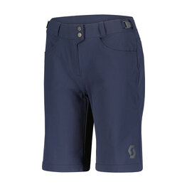 SCOTT pantalones cortos sin tirantes - TRAIL FLOW W/PAD - azul