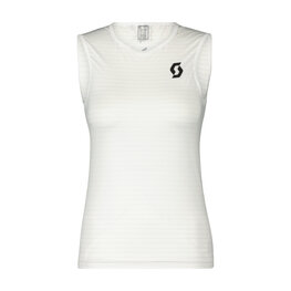 SCOTT camiseta sin mangas - UNDERWEAR CARBON W - blanco