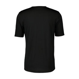 SCOTT Camiseta de manga corta - COMMUTER MERINO - negro