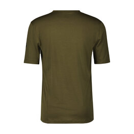 SCOTT Camiseta de manga corta - COMMUTER MERINO - marrón