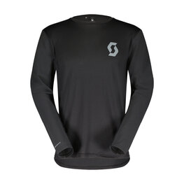 SCOTT maillot de verano de manga larga - TRAIL VERTIC LS - negro