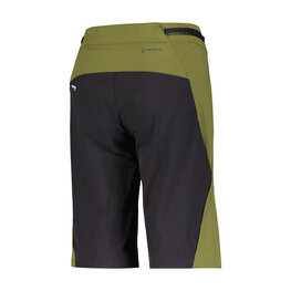 SCOTT pantalones cortos sin tirantes - TRAIL VERTIC PRO W/PAD W - verde/negro