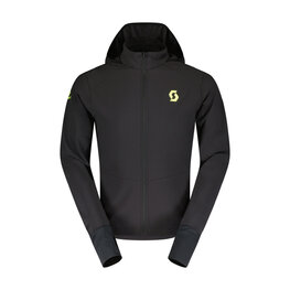 SCOTT chaqueta aislante - RC RUN WARM - negro/amarillo