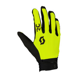 SCOTT guantes de dedos largos - DH FACTORY - amarillo/negro