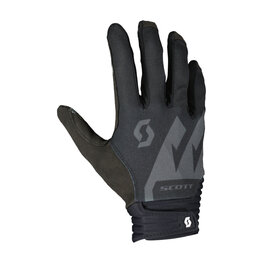 SCOTT guantes de dedos largos - DH FACTORY - gris/negro