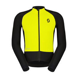 SCOTT chaqueta cortaviento - RC PRO WARM HYBRID GTX WS - negro/amarillo