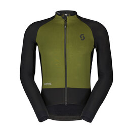 SCOTT chaqueta cortaviento - RC PRO WARM HYBRID GTX WS - verde/negro