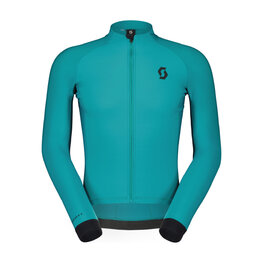 SCOTT maillot de invierno de manga larga - PRO WARM - turquesa