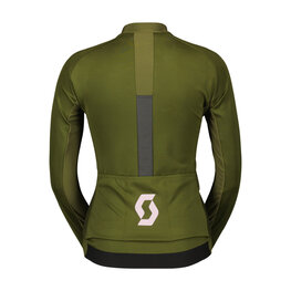 SCOTT chaqueta cortaviento - RC PRO WARM GTX WS W - verde/rosa