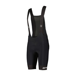 SCOTT pantalones cortos de tirantes - SRAM PRO +++ - negro/blanco