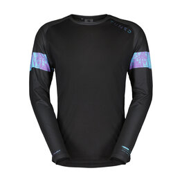 SCOTT maillot de verano de manga larga - TUNED LS - negro