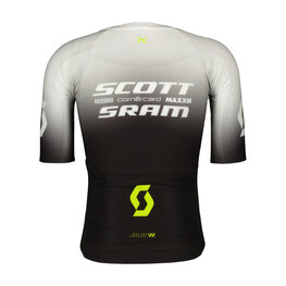 SCOTT jersey de manga corta - SRAM AERO - negro/blanco
