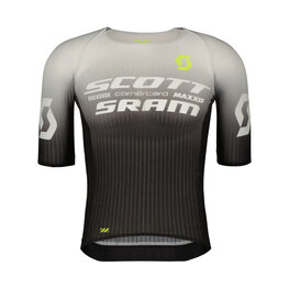 SCOTT jersey de manga corta - SRAM RACE - negro/blanco